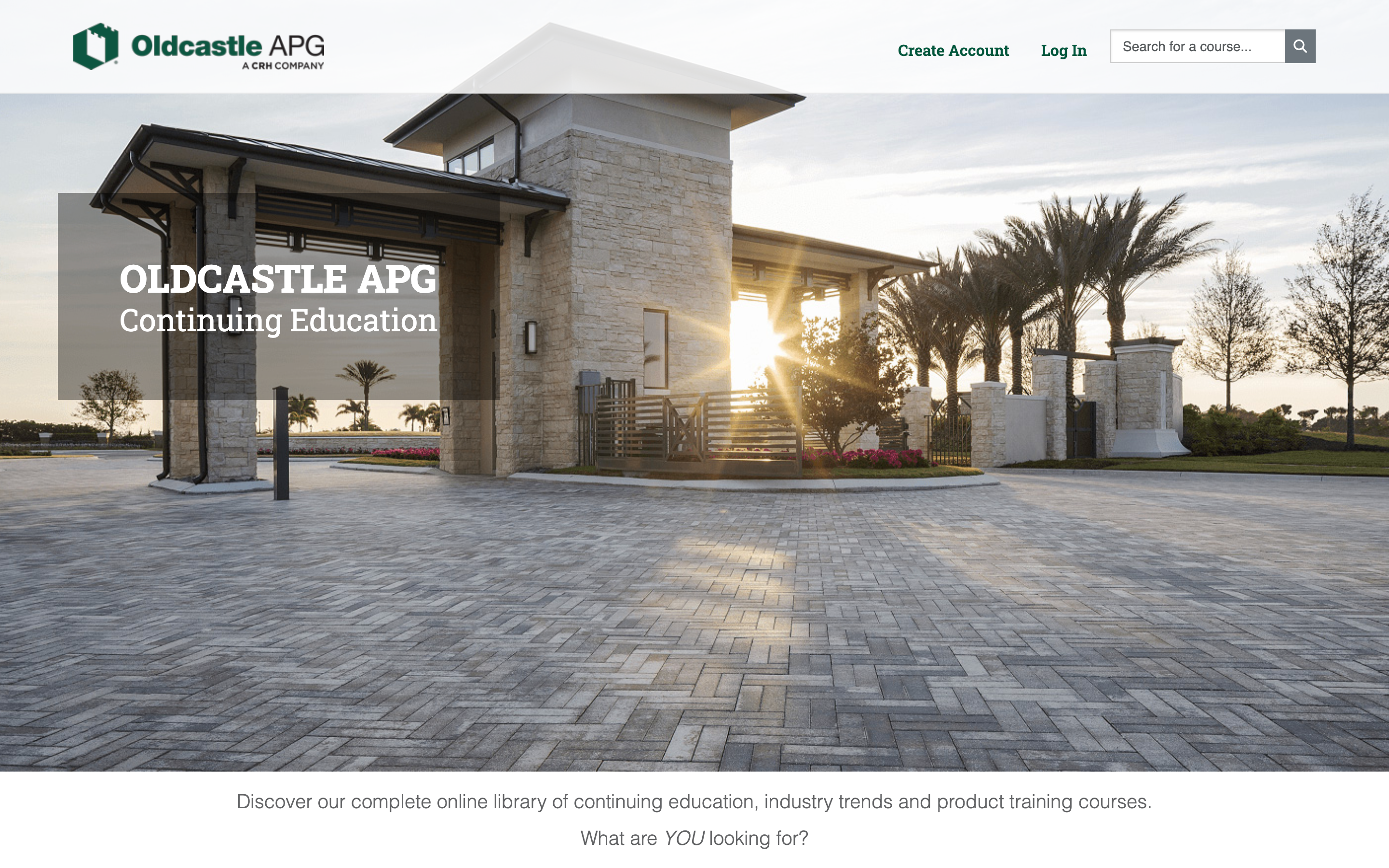 APG U Homepage